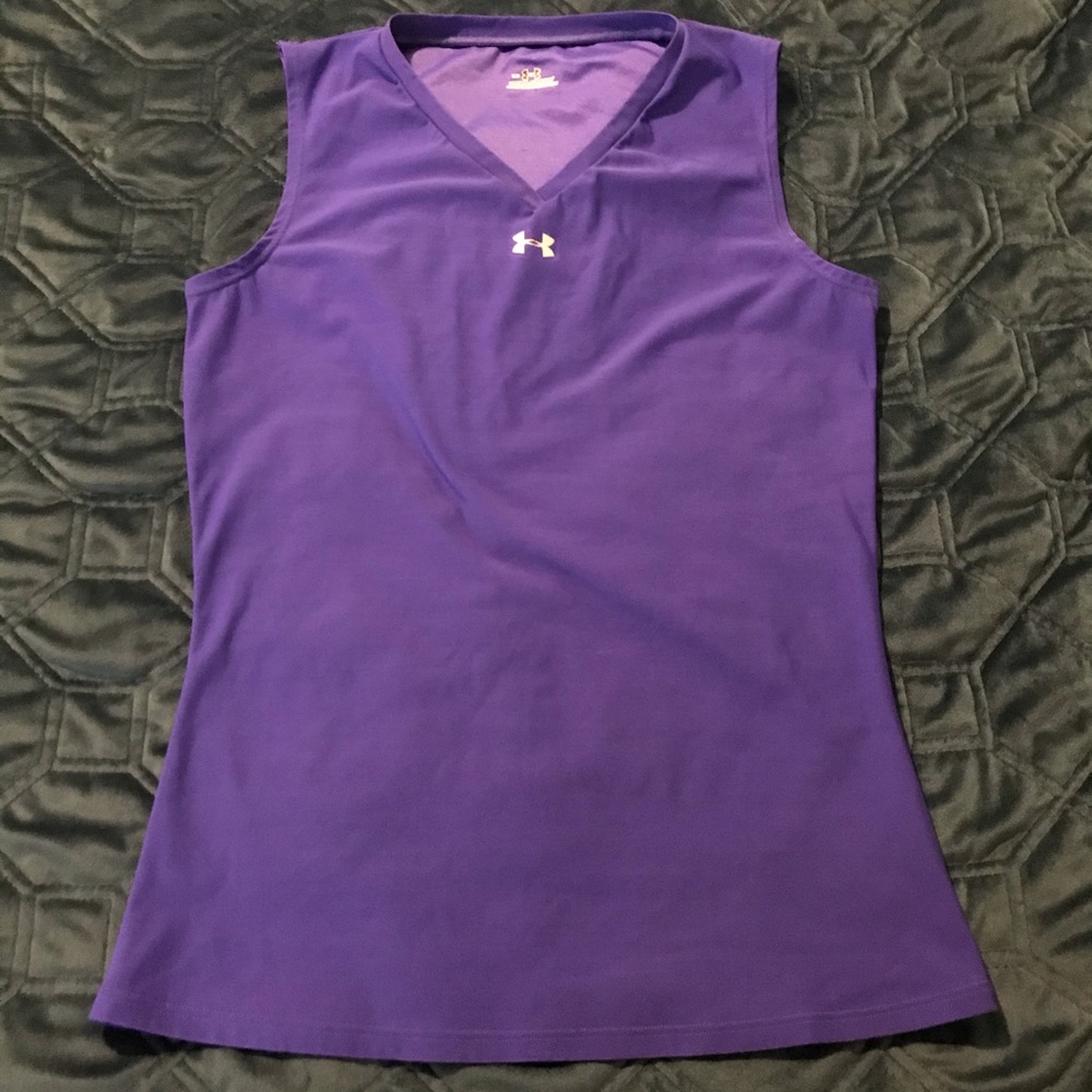 🎉4️⃣ for 2️⃣5️⃣ Purple Under Armour workout tank
